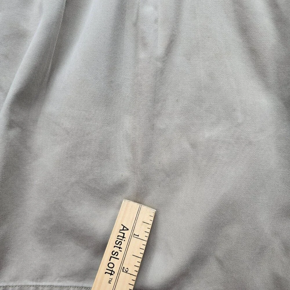 Polo Ralph Lauren Shorts Mens 36 Beige Chino Pleated Classic‎ Fit Golf Preppy